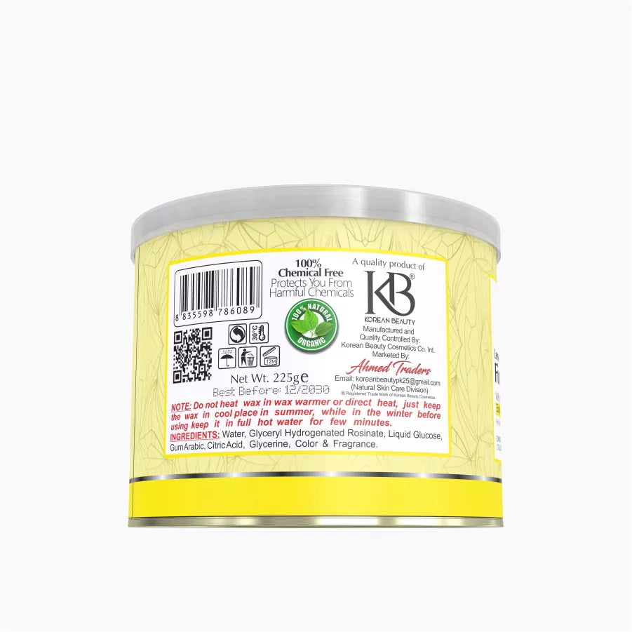 Korean Beauty Lemon Creamy Finger Wax