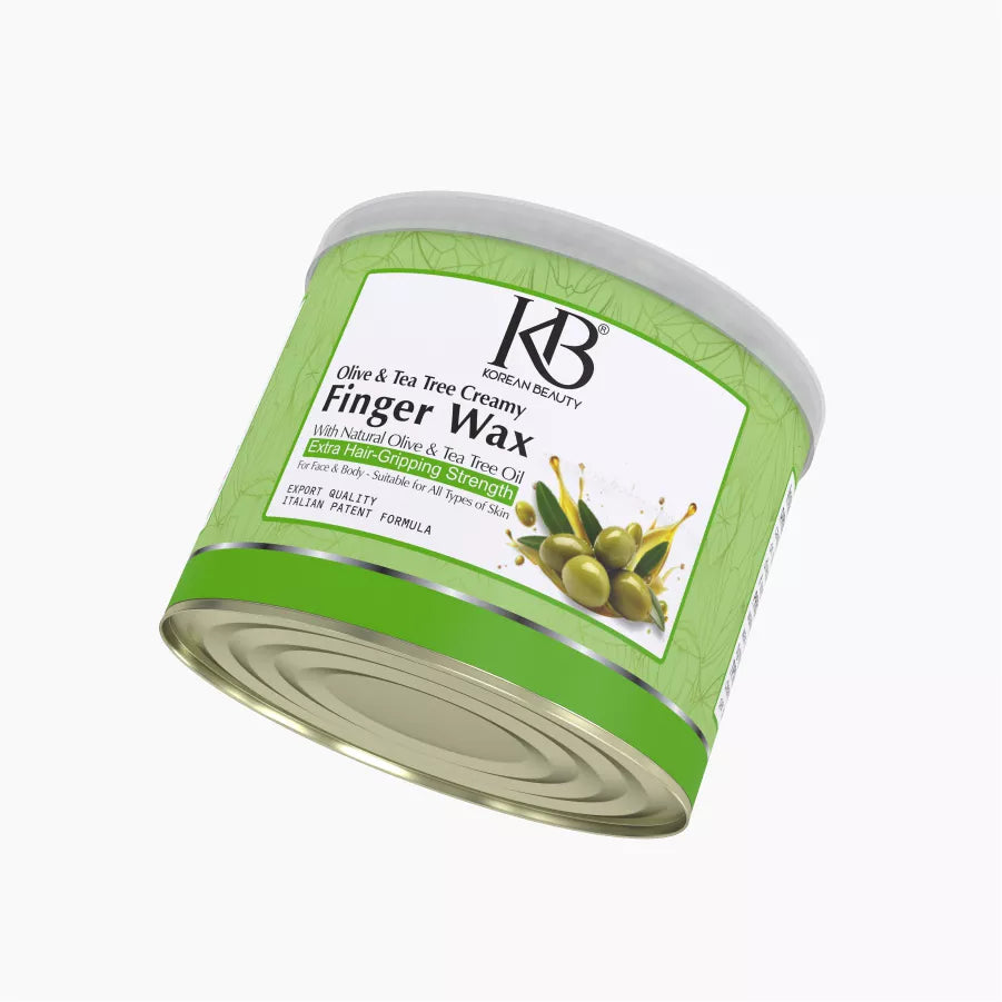 Korean Beauty Olive And Tea Tree Creamy Finger Wax