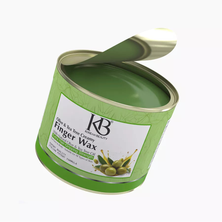 Korean Beauty Olive And Tea Tree Creamy Finger Wax
