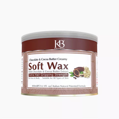 Korean Beauty Chocolate and Cocoa Butter Cream Soft Wax