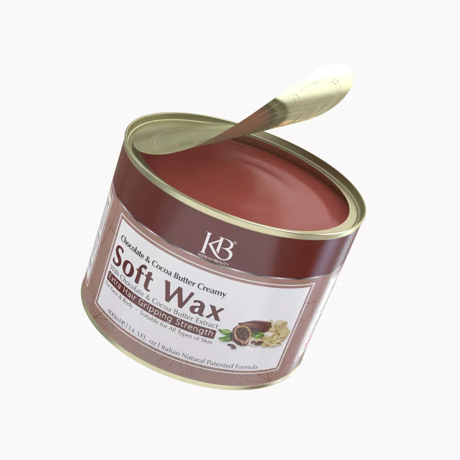 Korean Beauty Chocolate and Cocoa Butter Cream Soft Wax