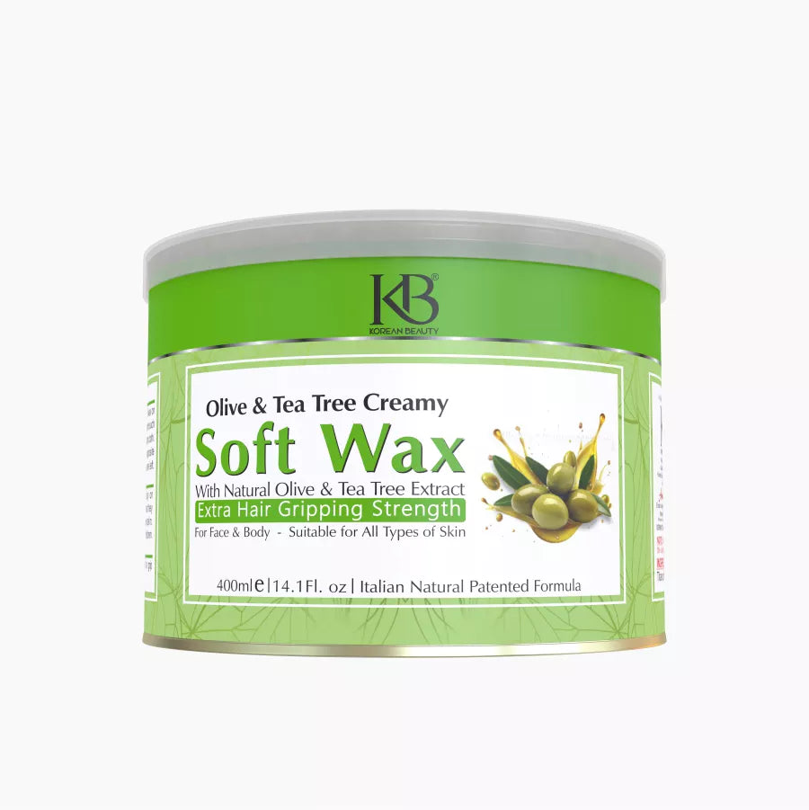 Korean Beauty Olive and Tea Tree Creamy Soft Wax