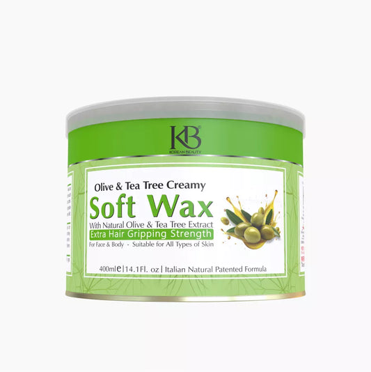 Korean Beauty Olive and Tea Tree Creamy Soft Wax