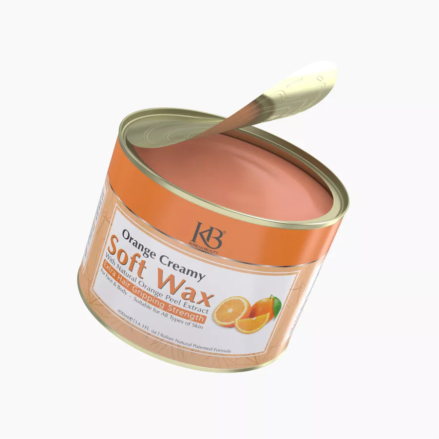 Orange Creamy Soft Wax